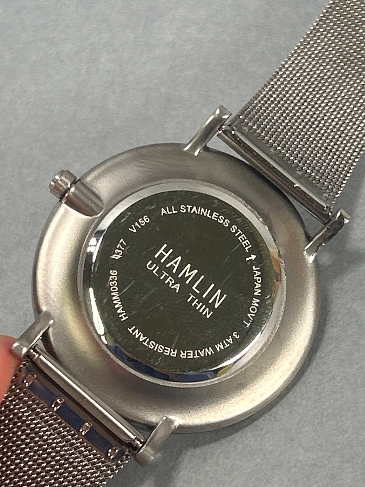 Hamlin Ultra Thin Steel Watch