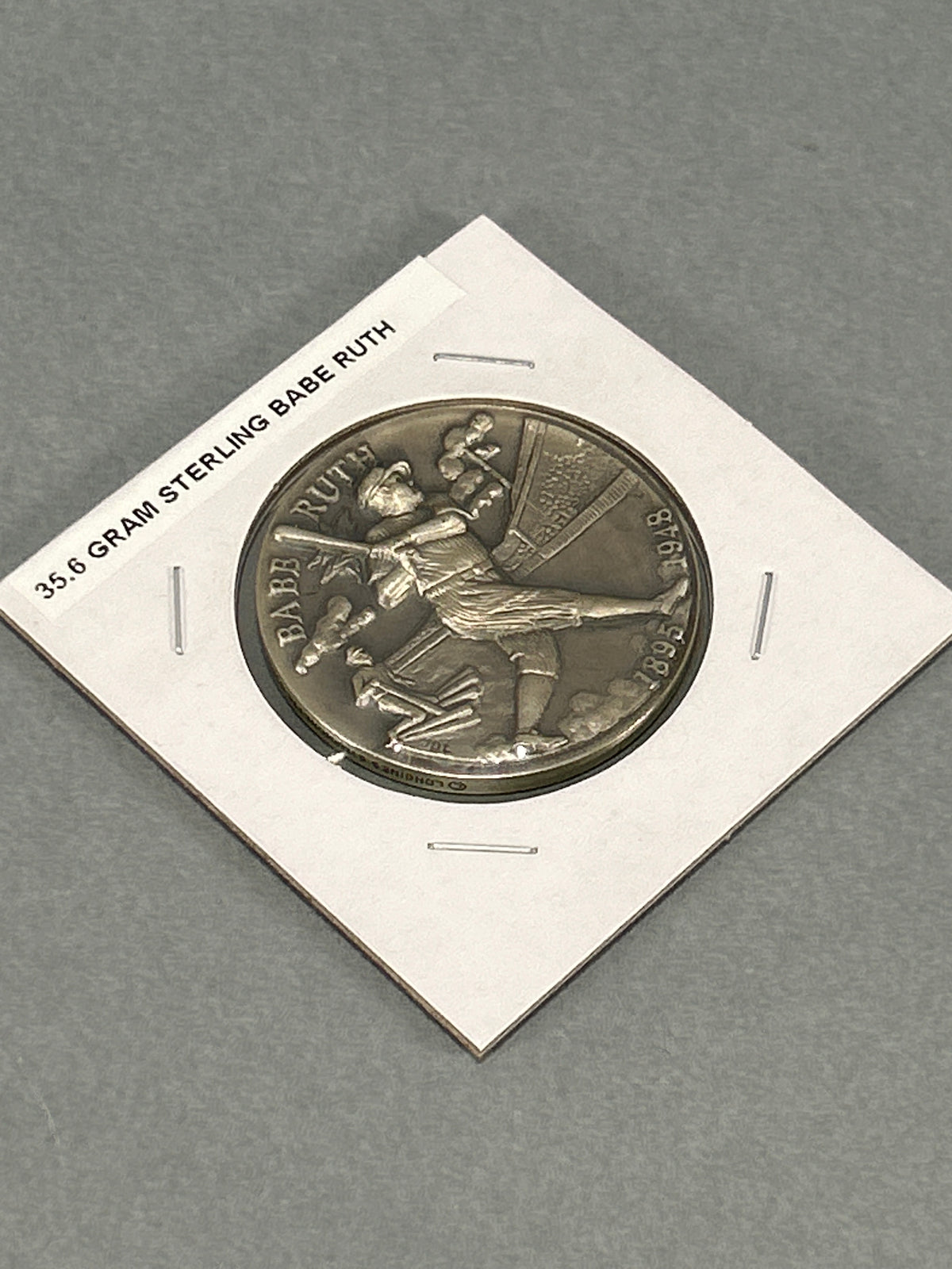 Sterling Silver Babe Ruth Coin