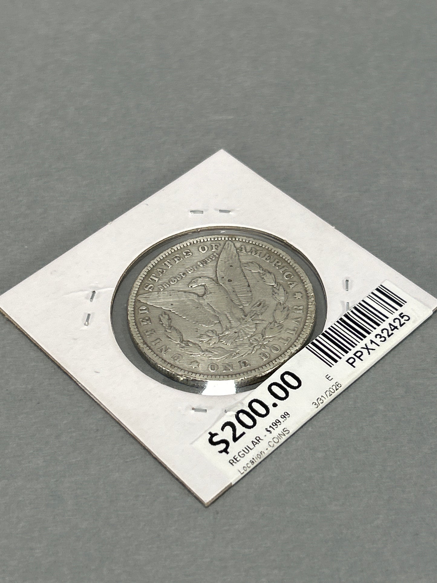 1890-CC Carson City Morgan Dollar Ungraded NGC