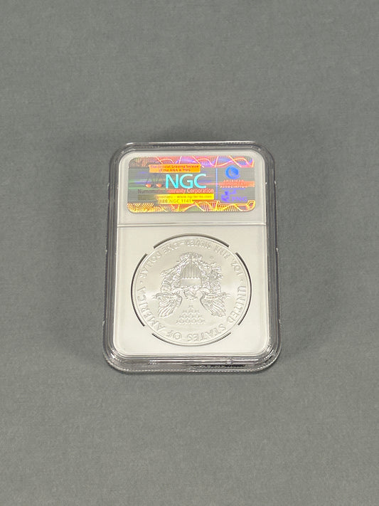 NGC Graded 2011 $1 Silver Eagle MS 69