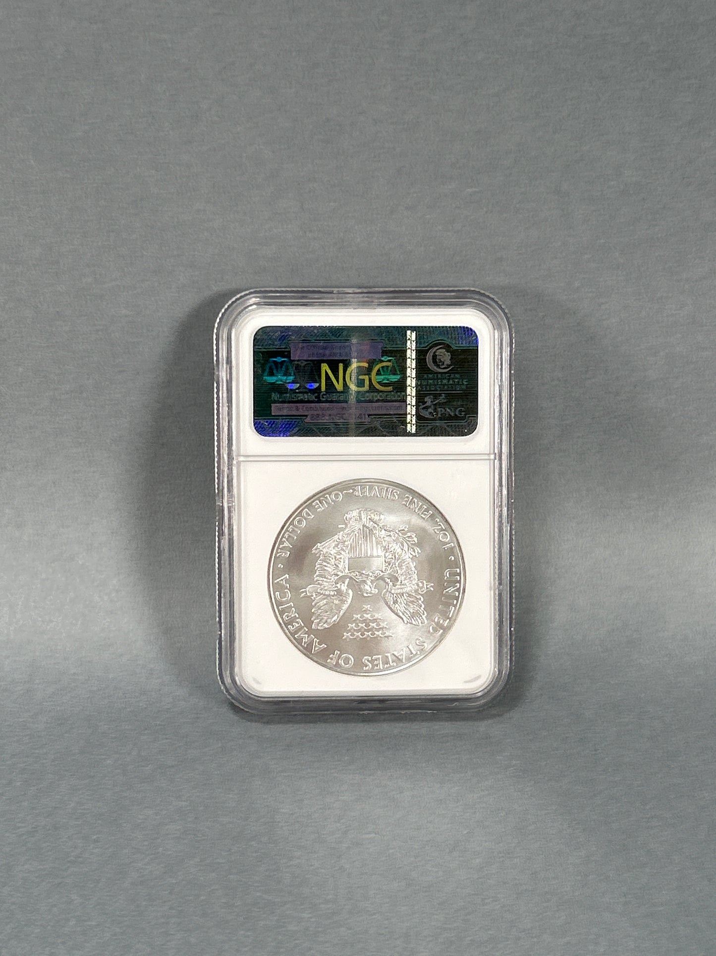 NGC Graded 2010 $1 Silver Eagle MS 69