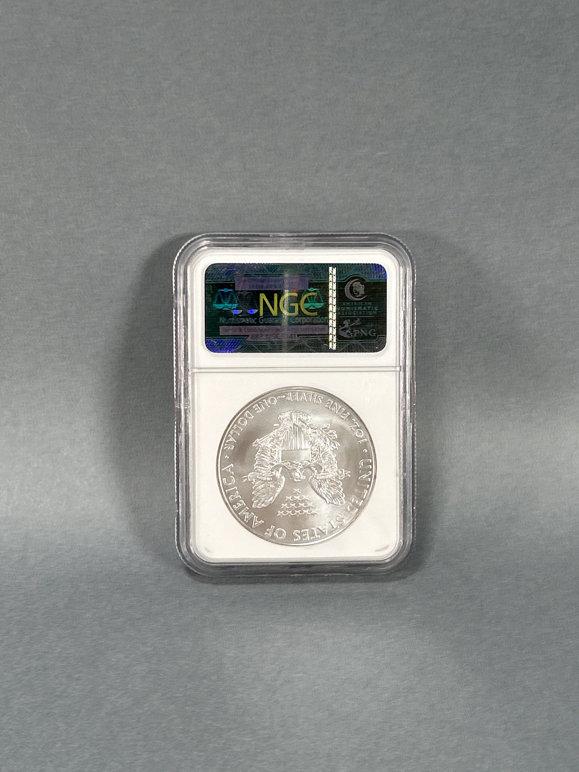 NGC Graded 2010 $1 Silver Eagle MS 69
