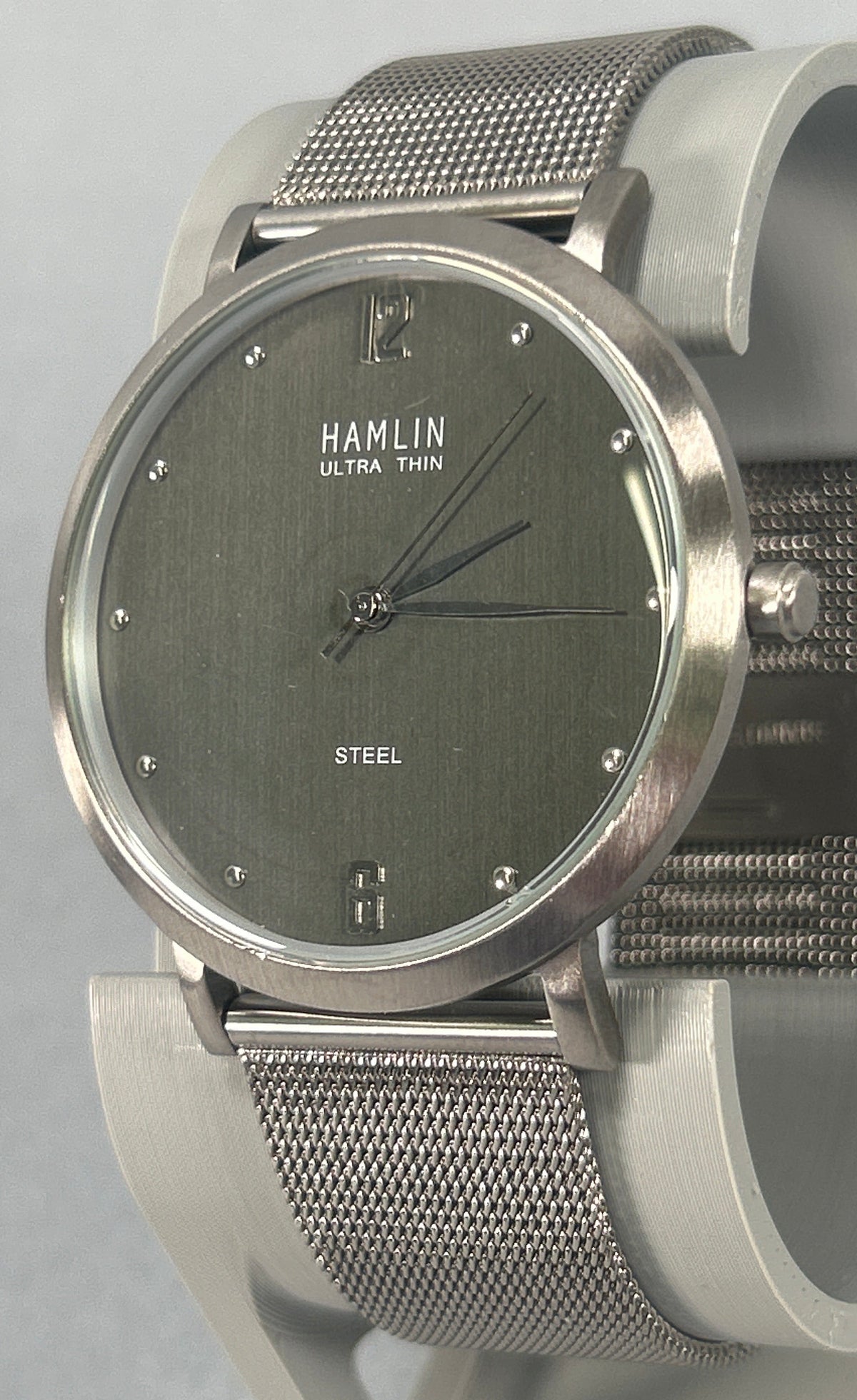 Hamlin Ultra Thin Steel Watch