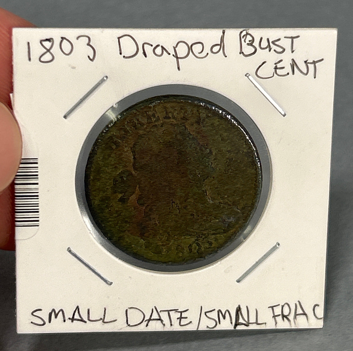 1803 Draped Bust Cent SM/SM