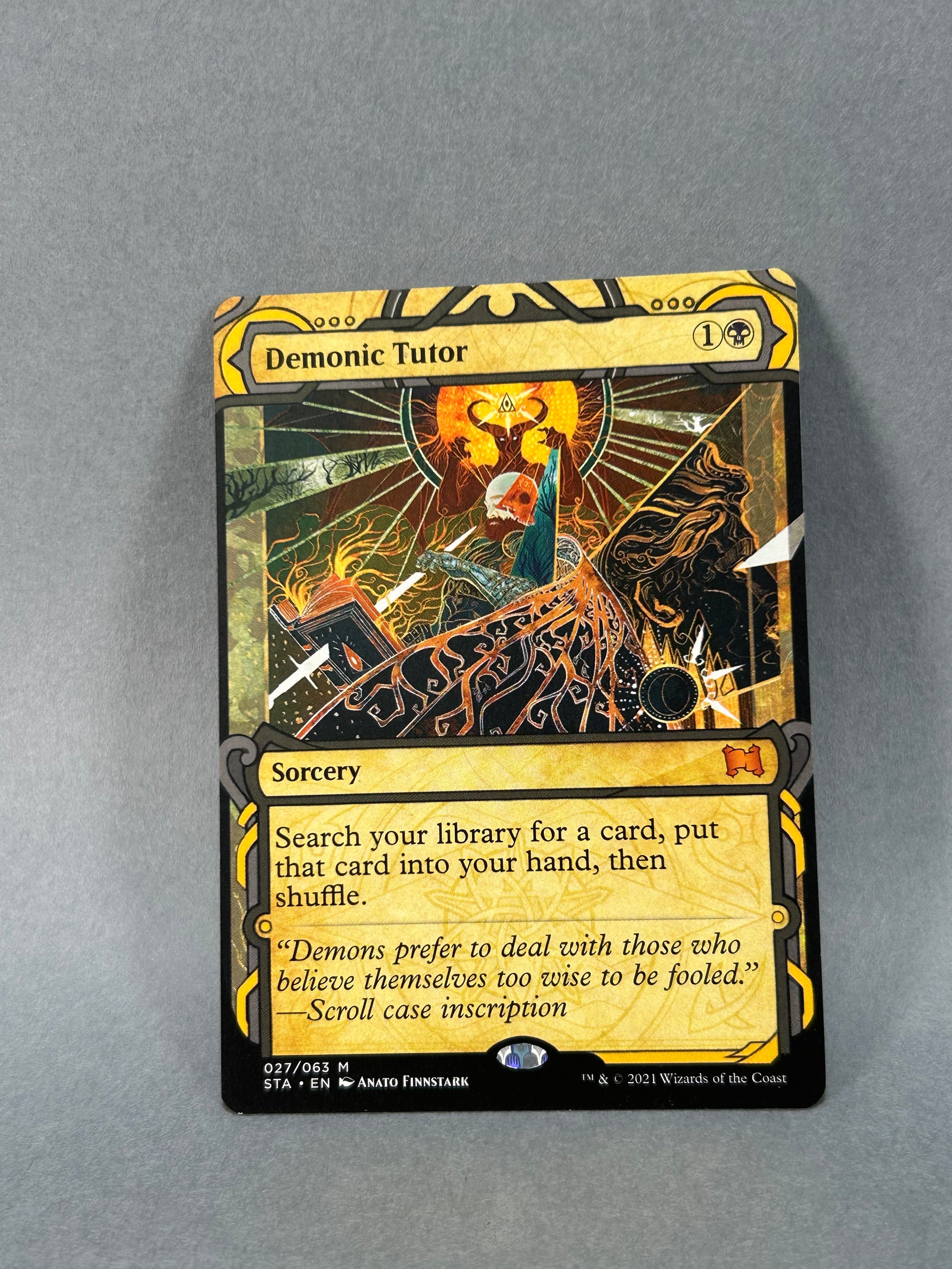 MTG Demonic Tutor | Secret Lair | Magic: The Gathering #027/063