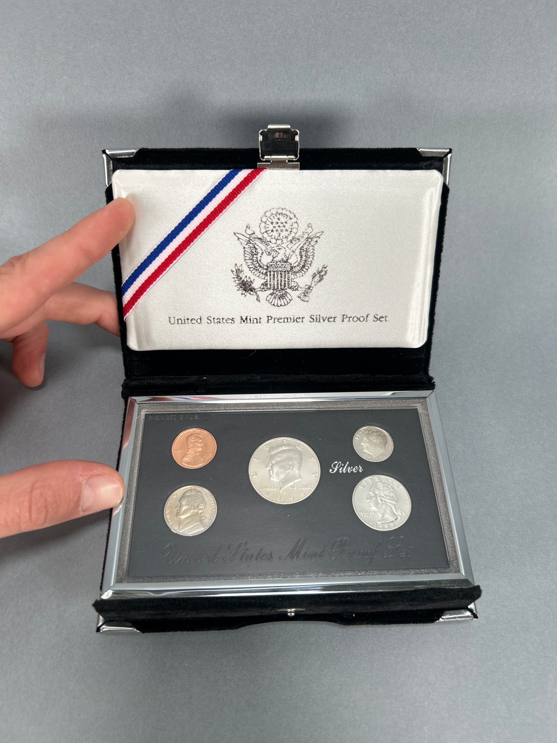 United States Mint Premier Silver Proof 5 Coin Set