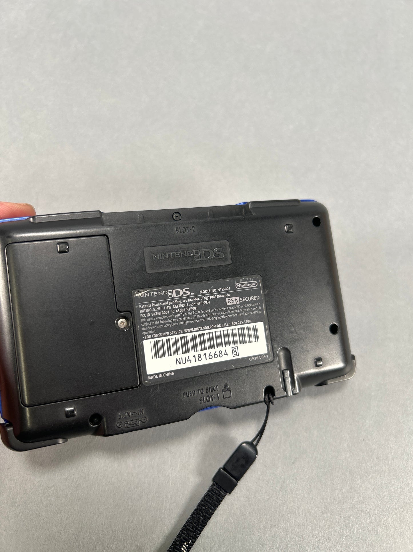Nintendo DS NTR-001 W/Charger