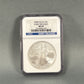 NGC Graded 2008 $1 Silver Eagle MS 69