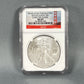 NGC Graded 2012 $1 Silver Eagle MS 69
