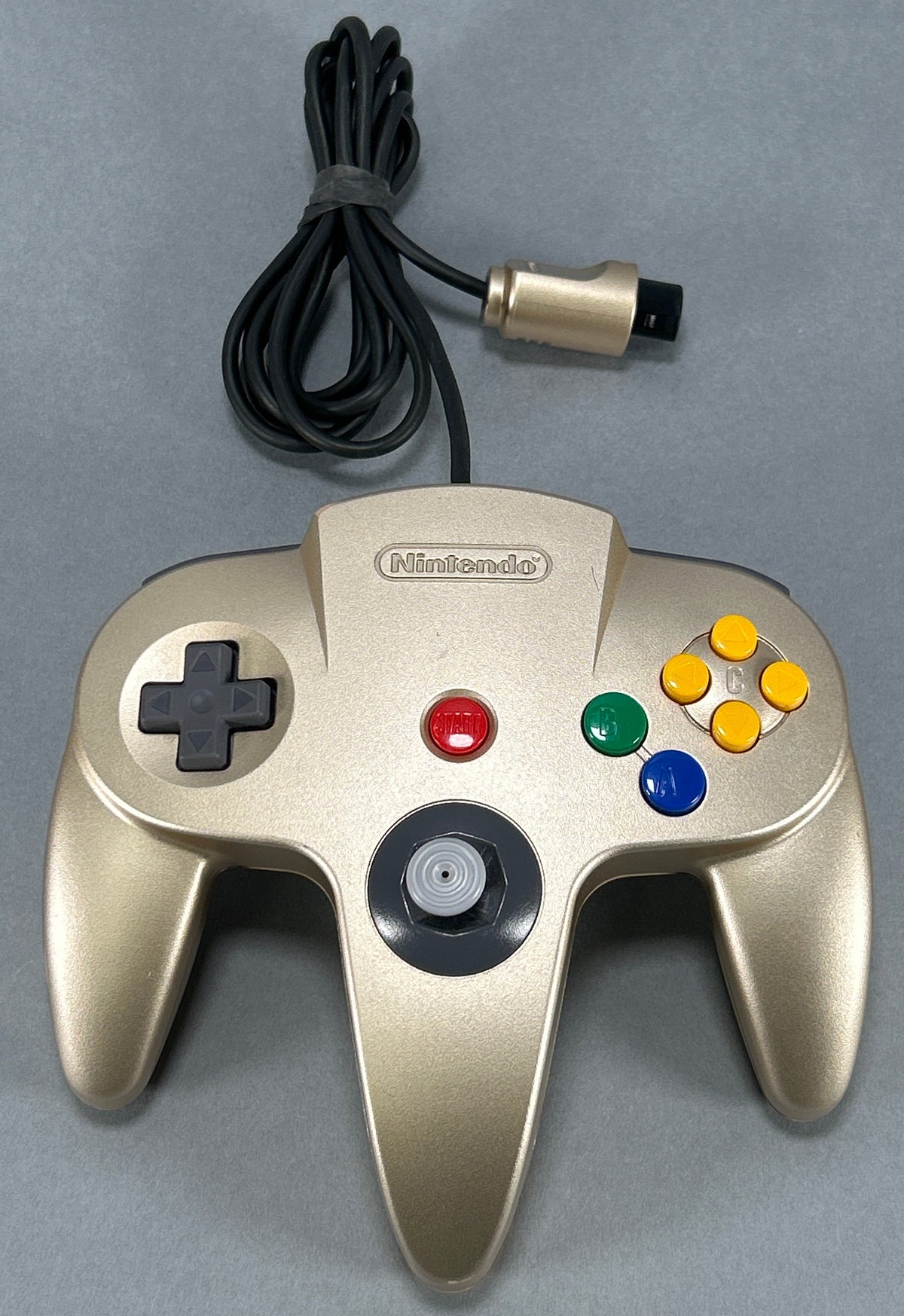 Nintendo N64 Wired Controller - Gold