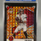 2021 Panini Mosaic #186 Tom Brady Orange Reactive ISA 10