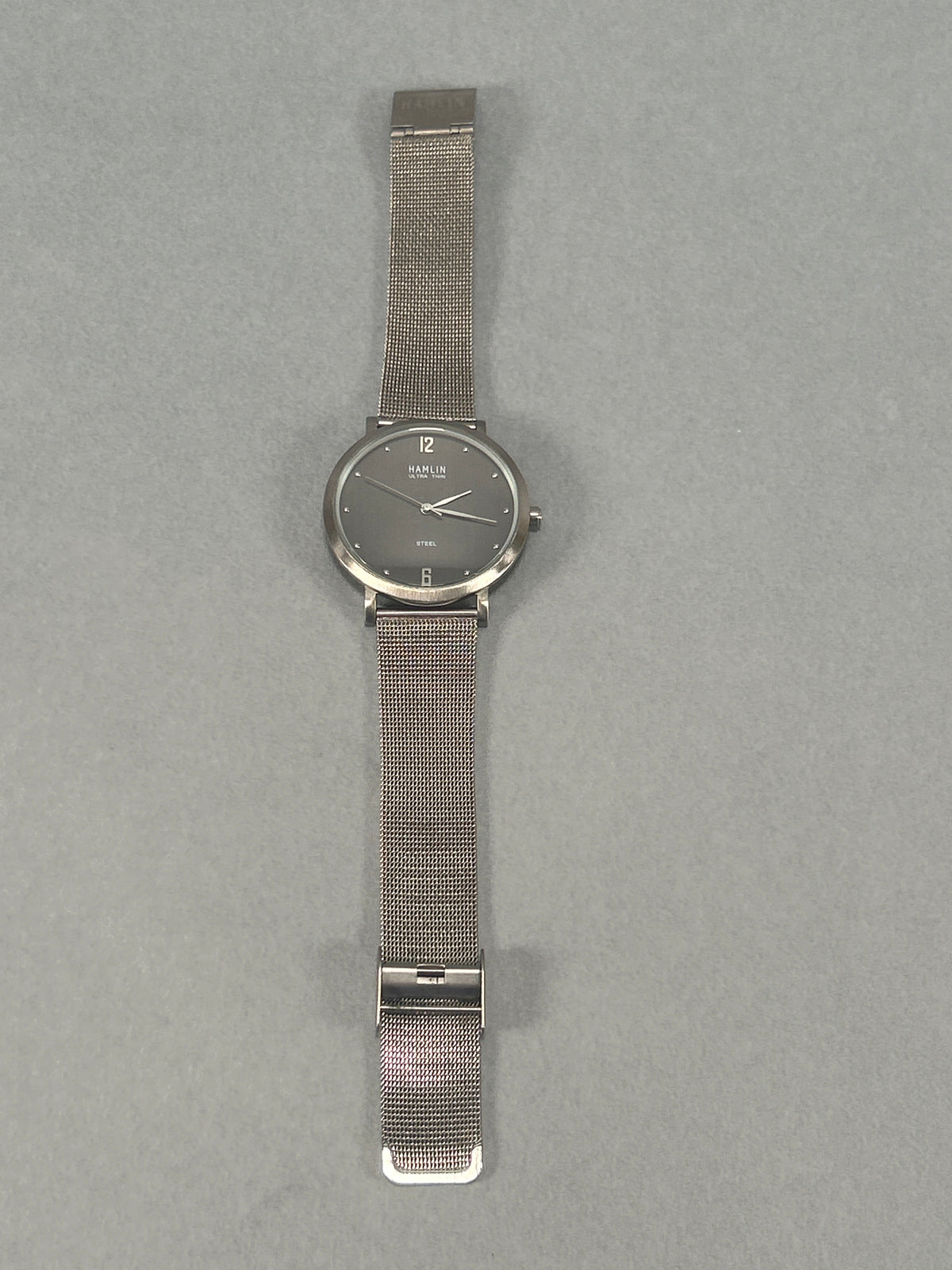 Hamlin Ultra Thin Steel Watch