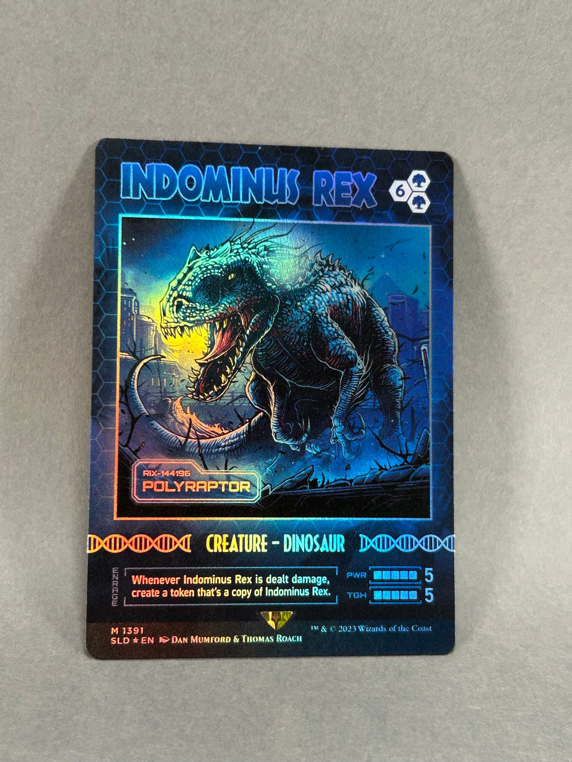 MTG Indominus Rex (Foil) | Jurassic World Collection | Magic: The Gathering #1391