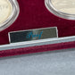 United States Mint 1992 Olympic Silver Coins (2)