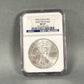 NGC Graded 2010 $1 Silver Eagle MS 69