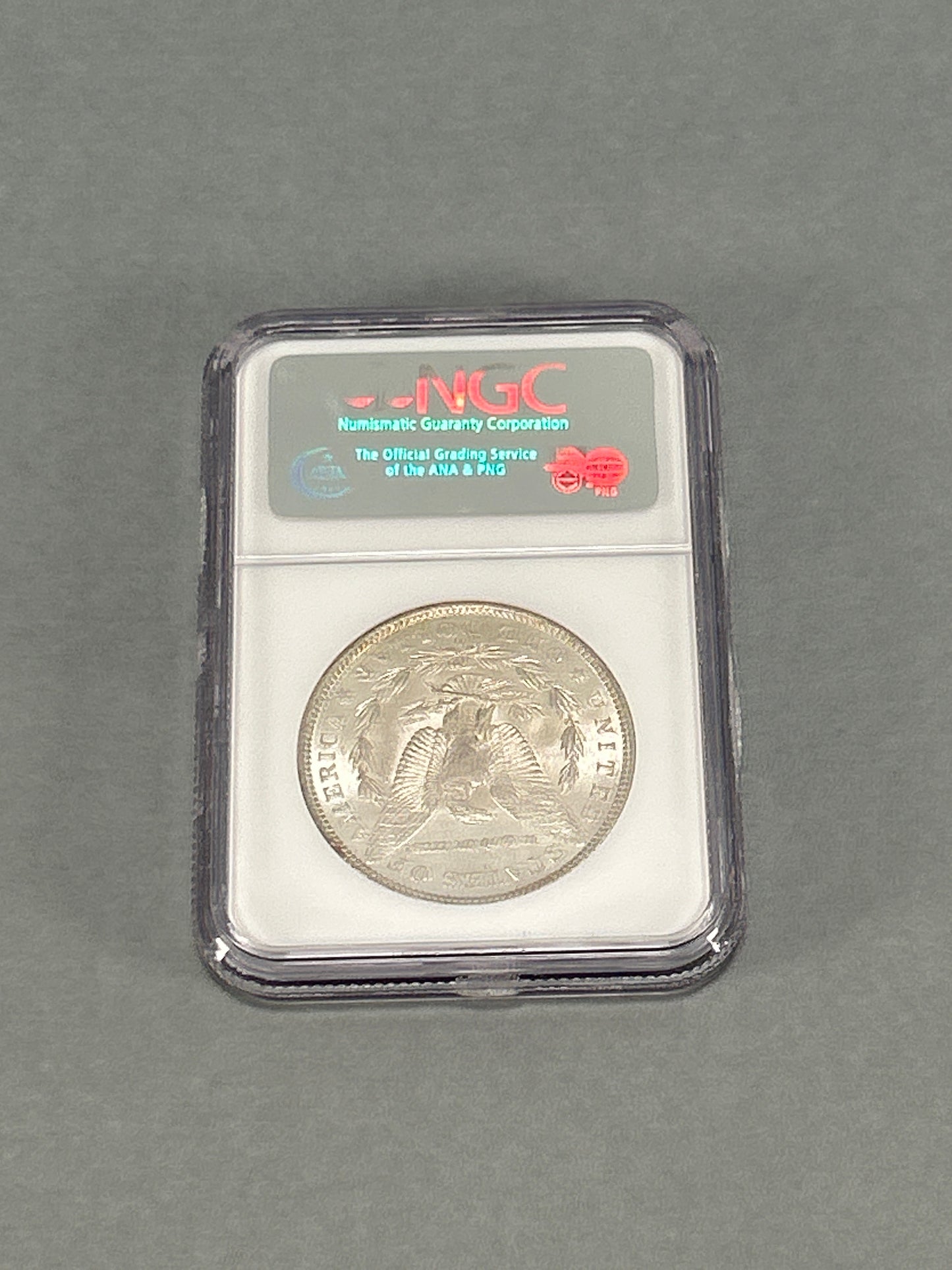 NGC Graded 1884-O Silver Morgan Dollar MS 63