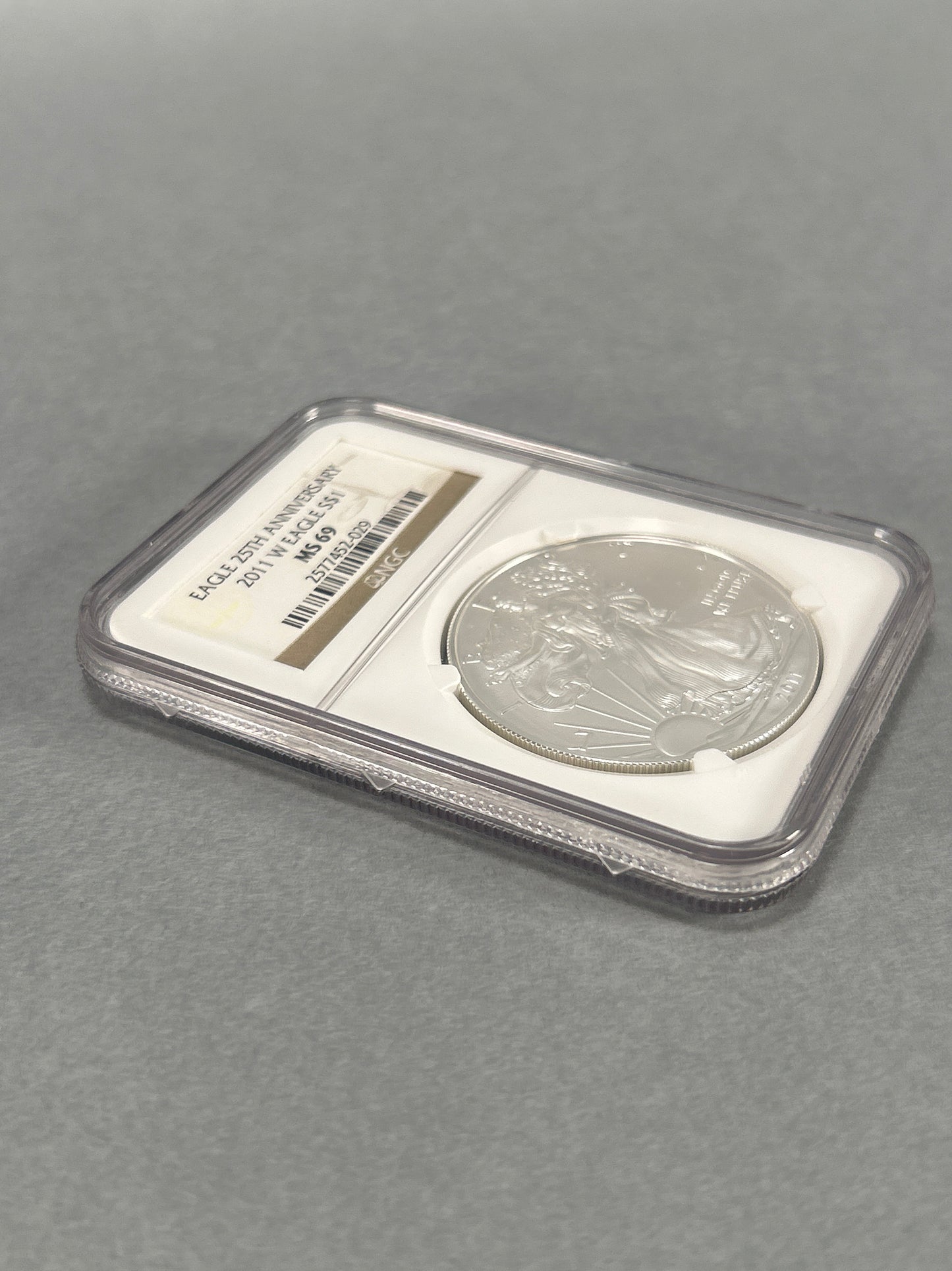 NGC Graded 2011 $1 Silver Eagle MS 69