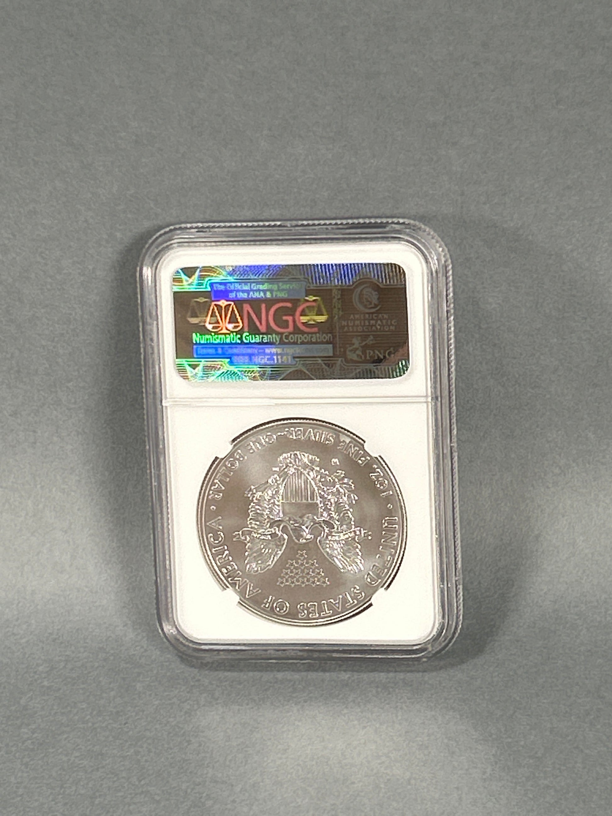 NGC Graded 2011 $1 Silver Eagle MS 69