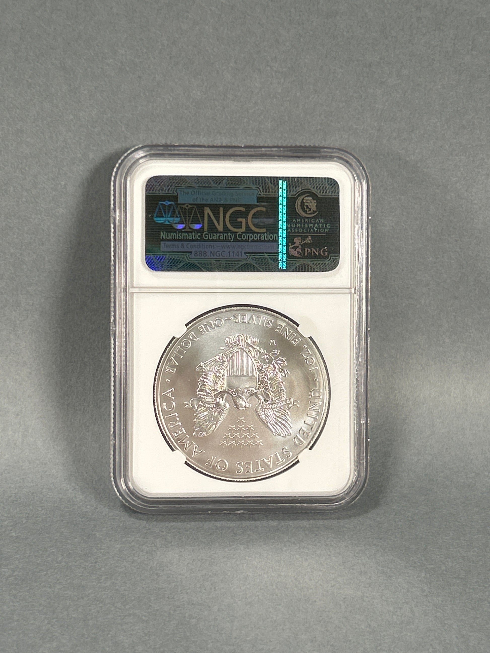 NGC Graded 2011 $1 Silver Eagle MS 69