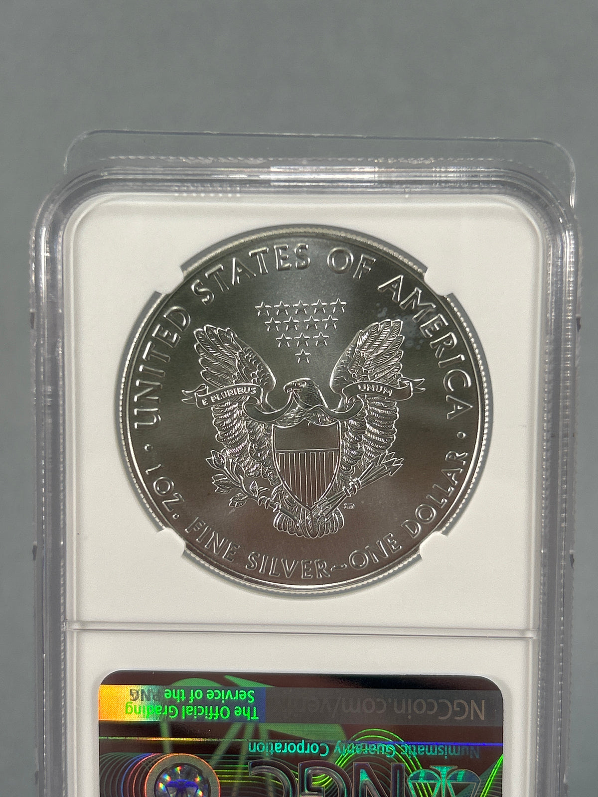 2021 Silver Eagle Heraldic Eagle T-1 NGC-MS 70
