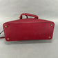 Michael Kors Cindy Saffiano Satchel Bag - Red