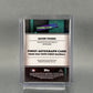 Topps Finest Jacob Young Autograph 02/50 Foil Card