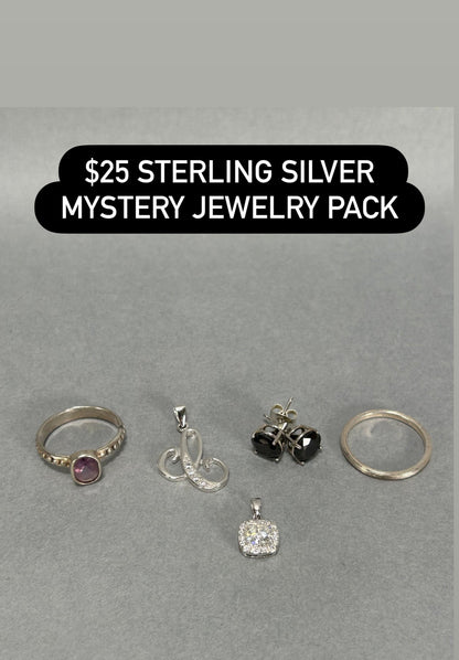Mystery 925 Sterling Silver Jewelry Pack (Wearable Jewelry)