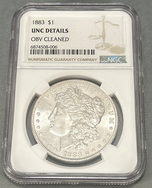 1883 NGC Morgan Dollar