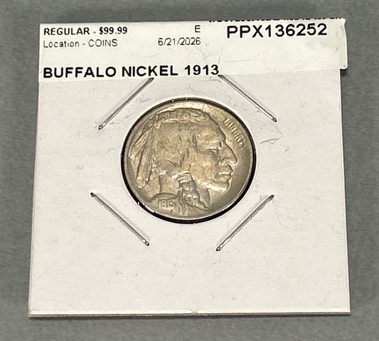 1913 Buffalo Nickel