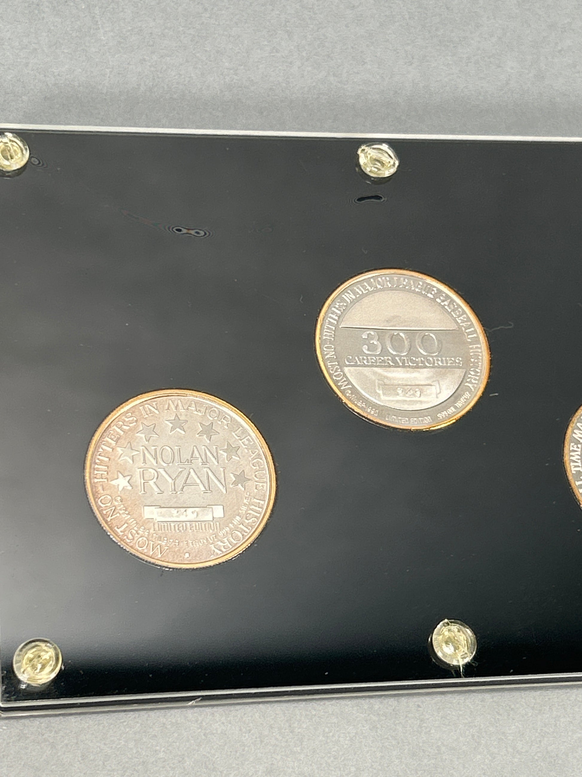 Nolan Ryan 3-Coin Silver Heirloom Collectors Set 1/500