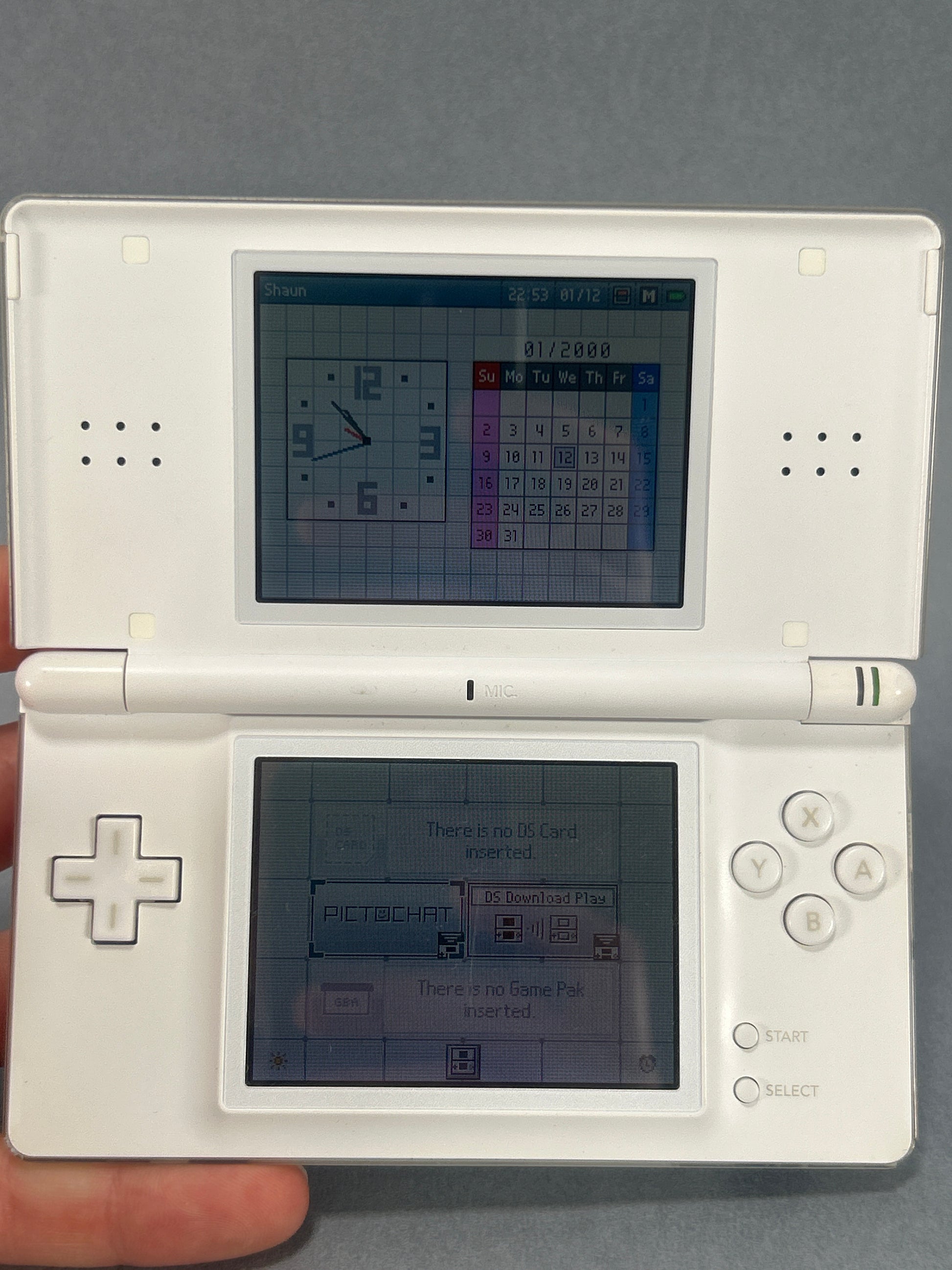 Nintendo DS-Lite USG-001 W/ Charger