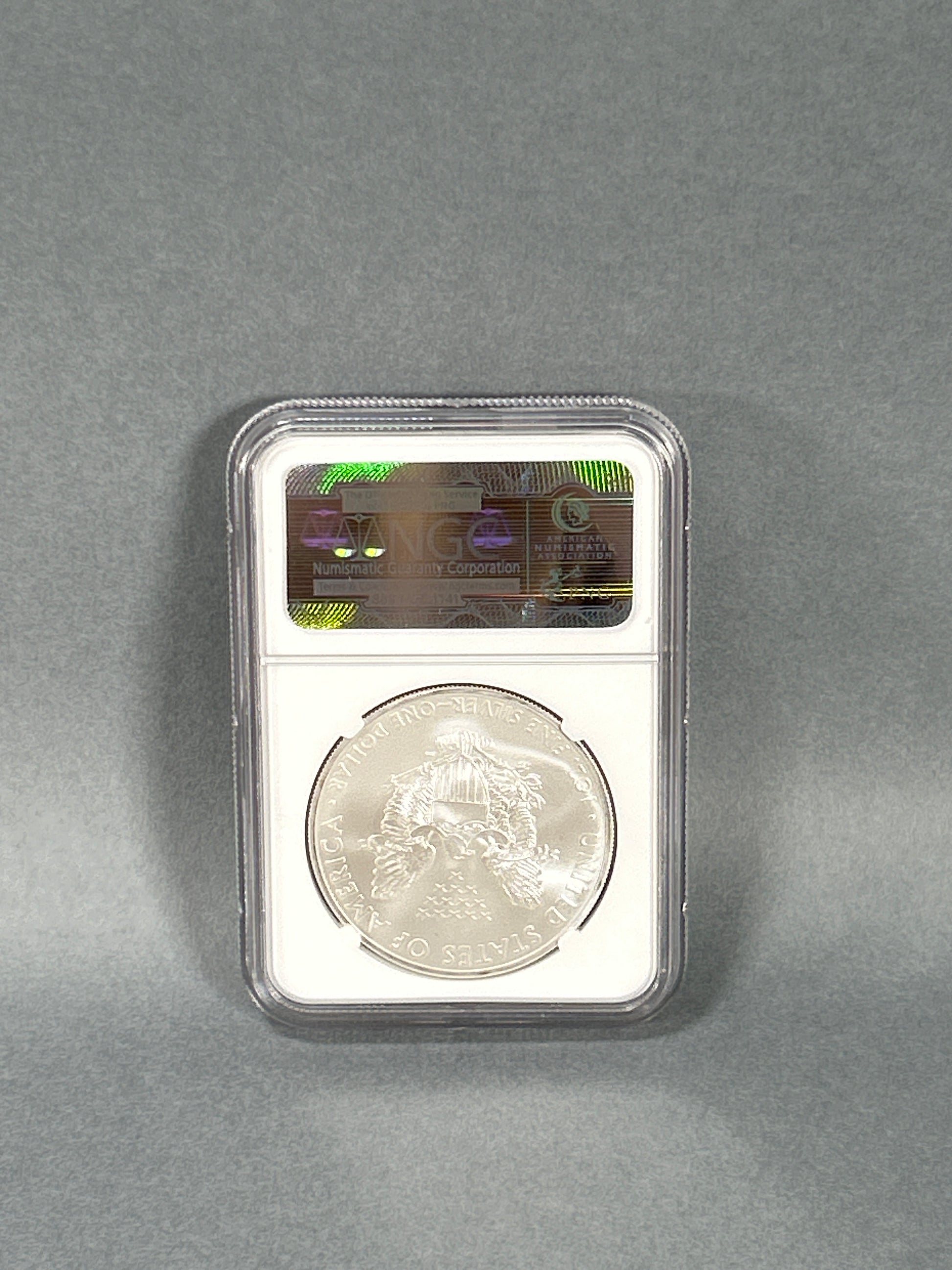 NGC Graded 2012 $1 Silver Eagle MS 69