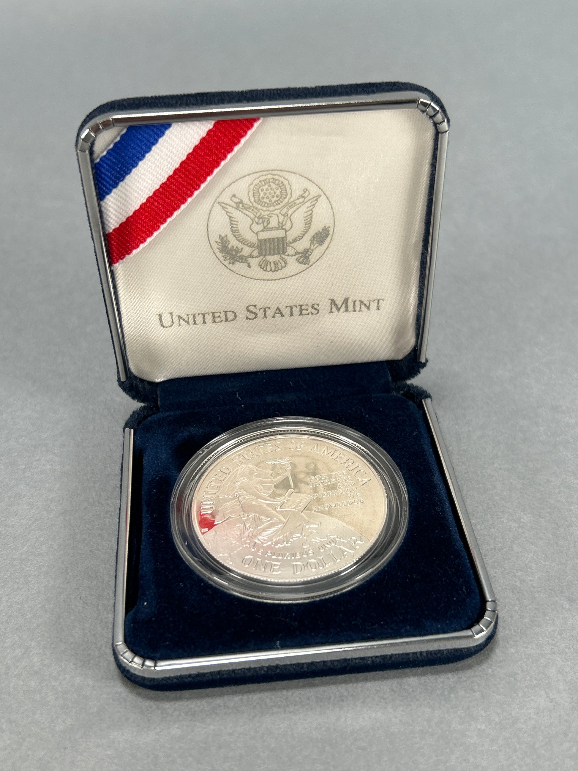 United States Mint Smithsonian Silver Dollar