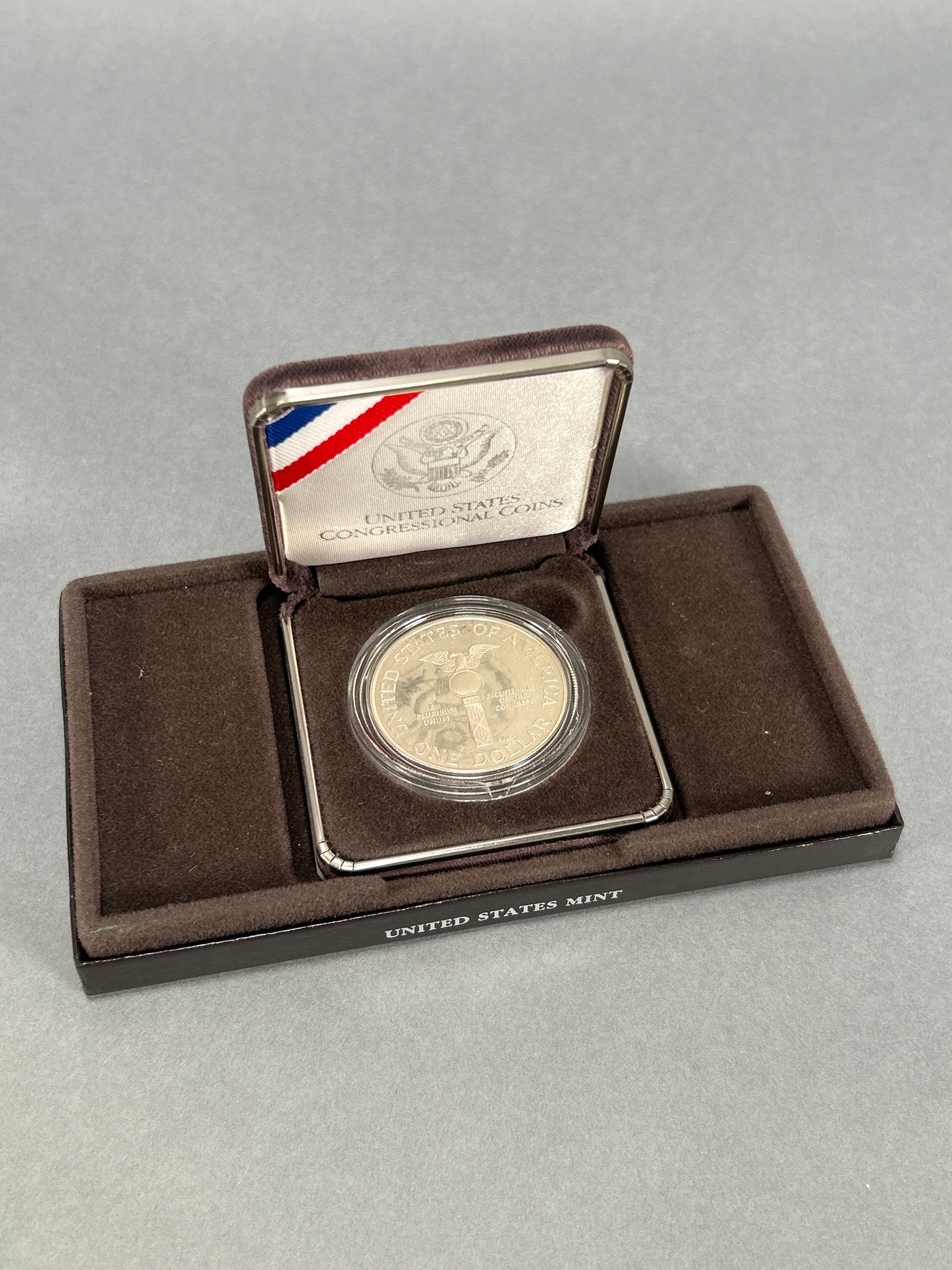 United States Mint Congressional Silver Dollar Coin