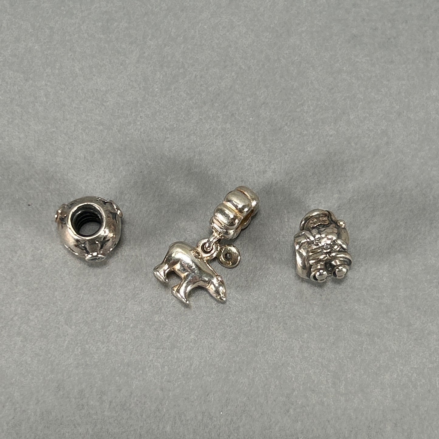 Authentic Pandora Christmas Bead Set (3 Beads)