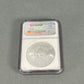 NGC Graded 2010 $1 Silver Eagle MS 69