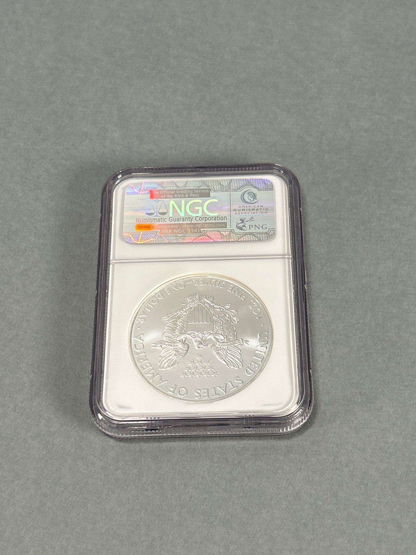 NGC Graded 2010 $1 Silver Eagle MS 69
