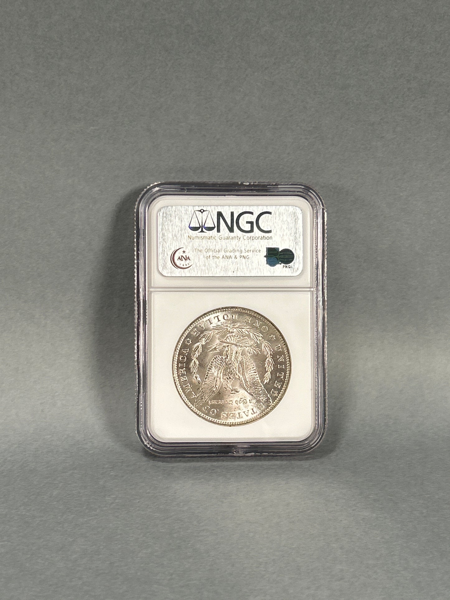 NGC Graded 1885-O Silver Morgan Dollar MS 63