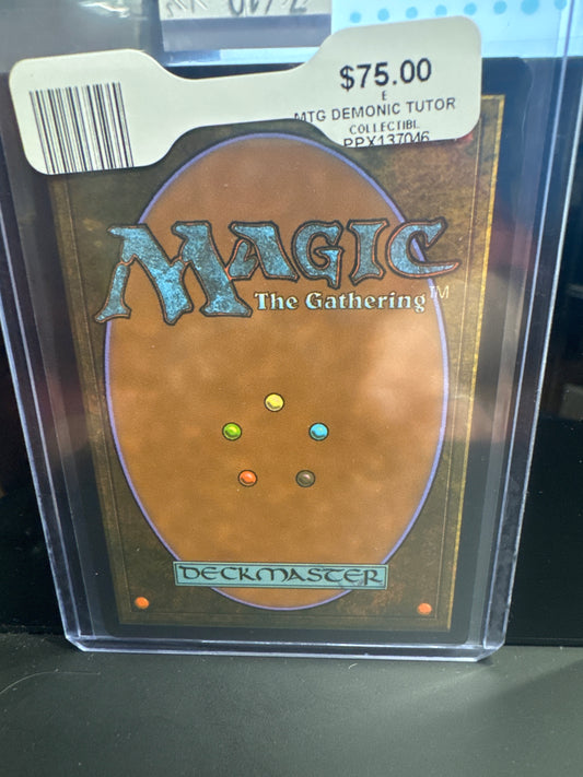 Demonic Tutor Magic: The Gathering card back