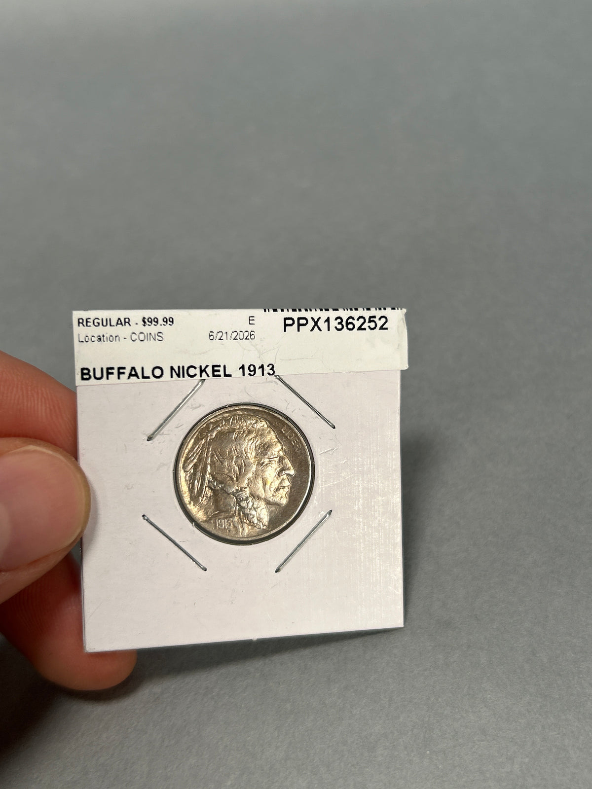 1913 Buffalo Nickel