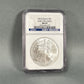 NGC Graded 2010 $1 Silver Eagle MS 69