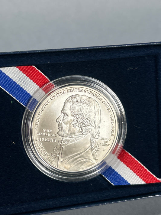 2005 Chief Justice John Marshall Silver Dollar