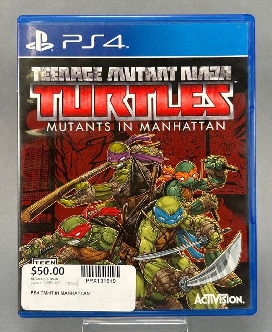 TMNT Mutants in Manhattan - Sony PS4