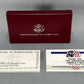 United States Mint 1992 Olympic Silver Coins (2)