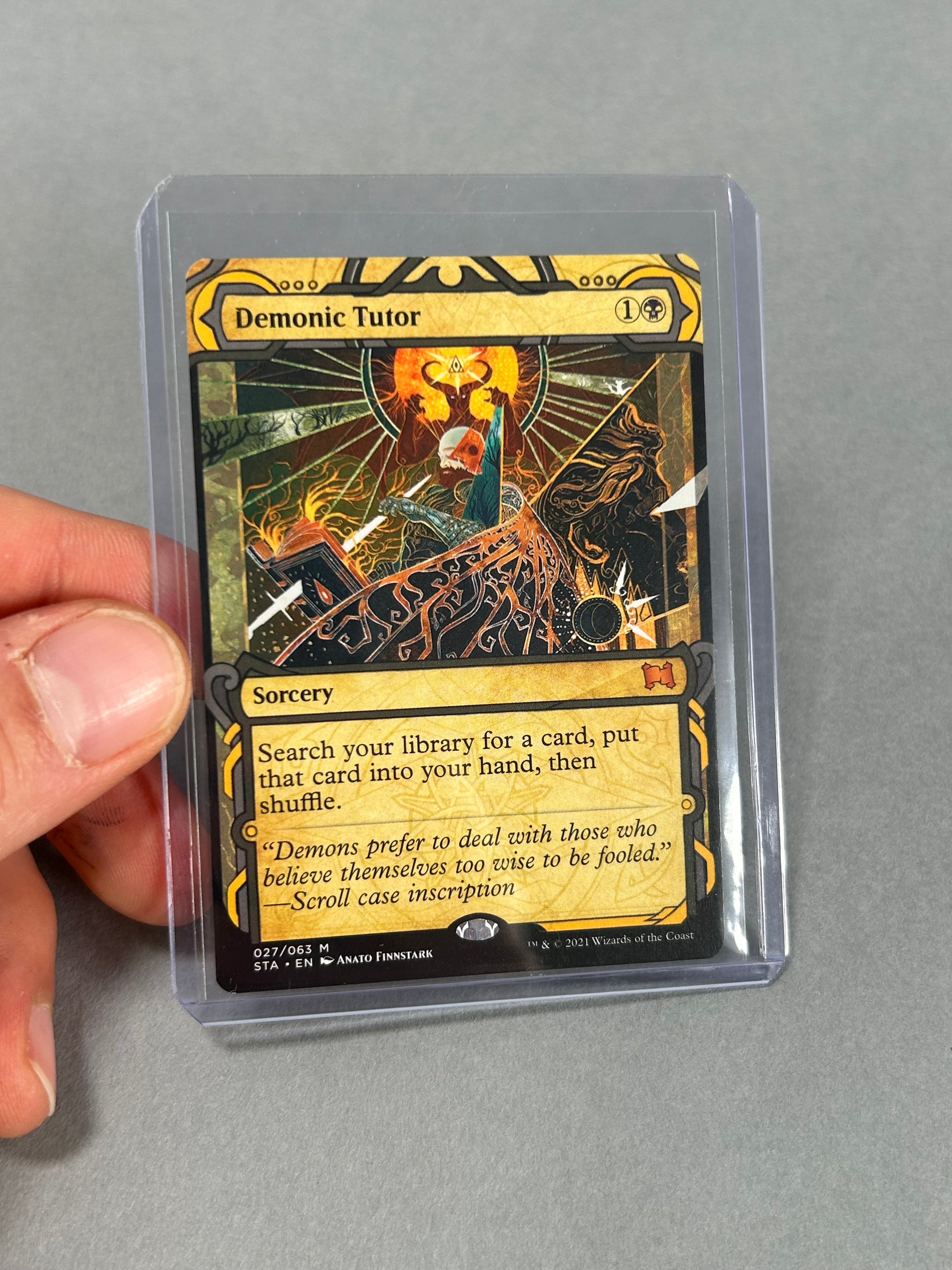 MTG Demonic Tutor | Secret Lair | Magic: The Gathering #027/063