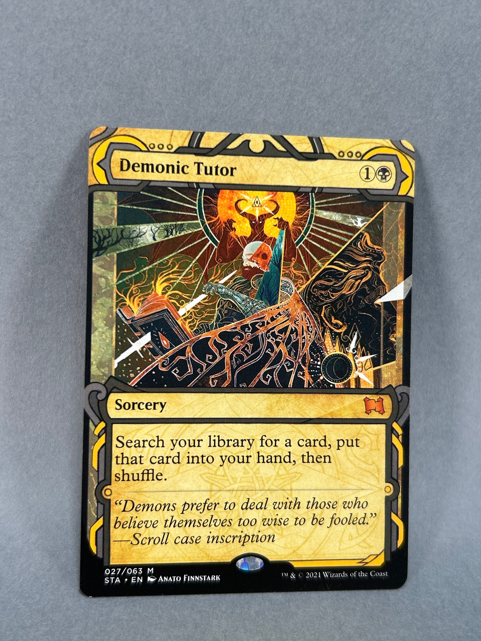 MTG Demonic Tutor | Secret Lair | Magic: The Gathering #027/063