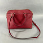 Michael Kors Cindy Saffiano Satchel Bag - Red