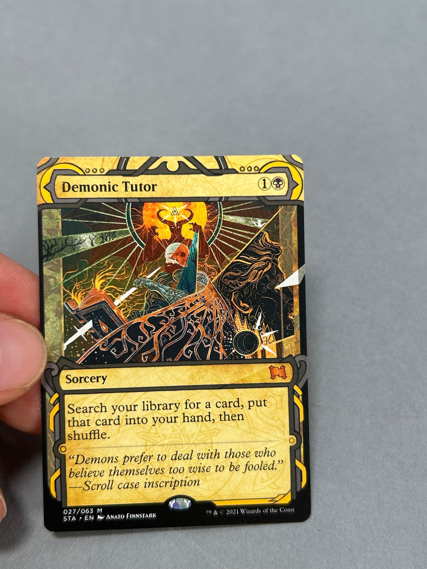 MTG Demonic Tutor | Secret Lair | Magic: The Gathering #027/063