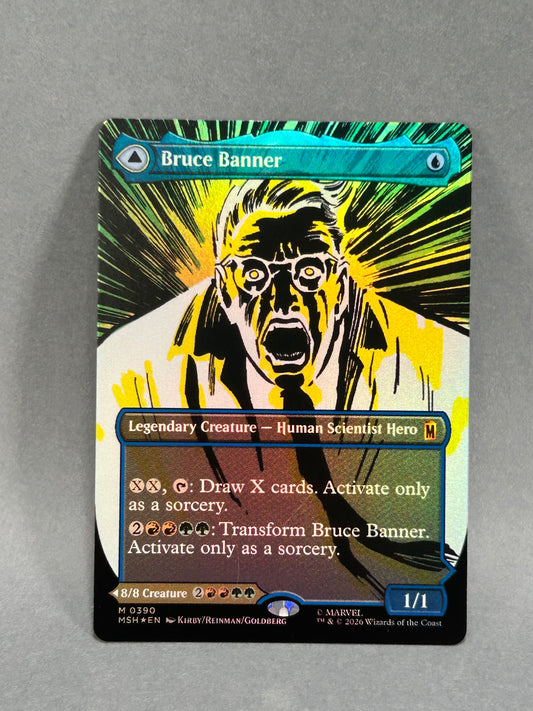MTG The Incredible Hulk-FOIL | Marvel | Magic: The Gathering #0390