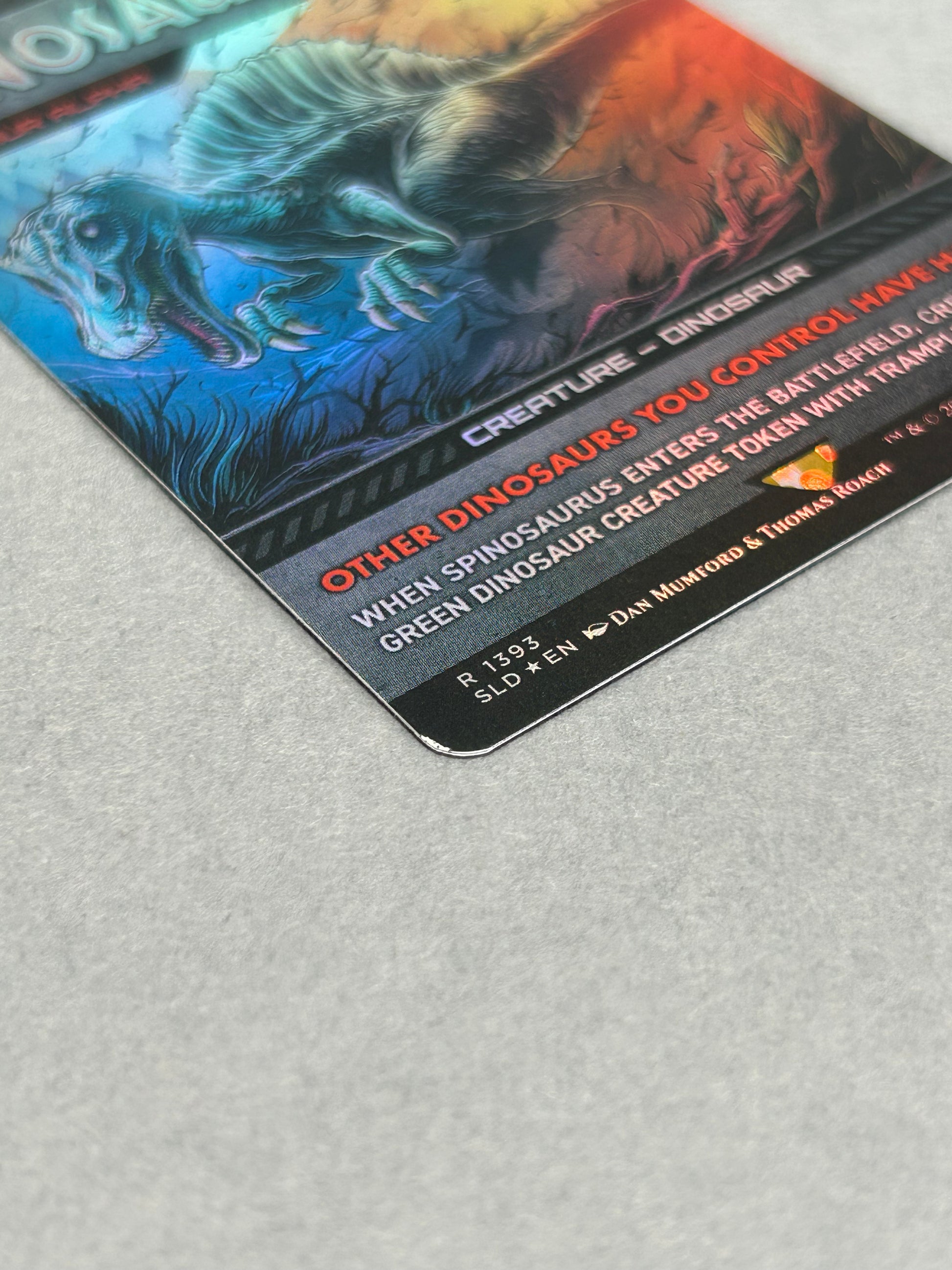 MTG Spinosaurus (Foil) | Jurassic World Collection | Magic: The Gathering #1393